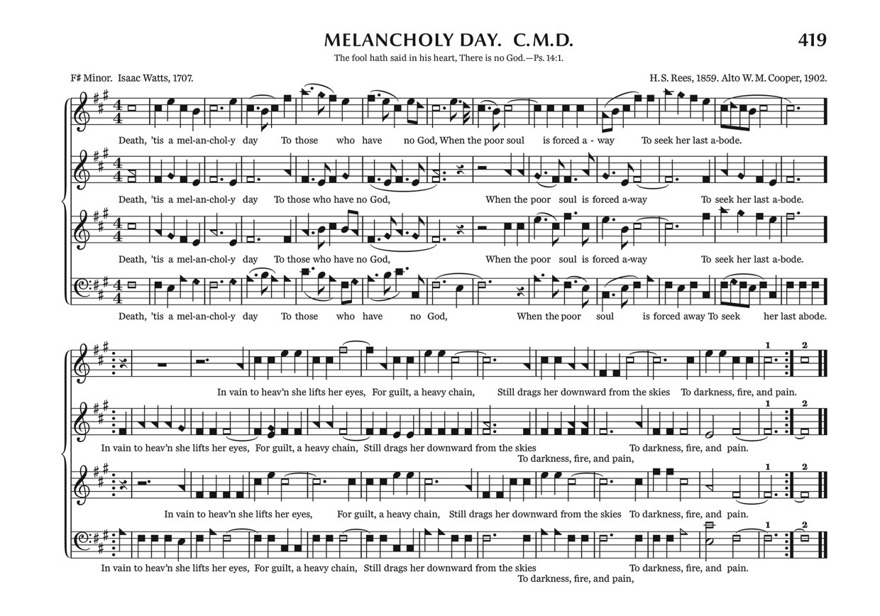 Sacredharp 2025 419 sm.