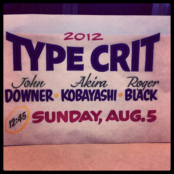 Featured image for “TypeCon 2012 Conference Trip Report”